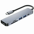thumbnail image 1 of Type C to HDMI 4K USB3.0 PD Docking Station - Multi-in-One Hub for Mobile Phones, Laptops and Computers, 1 of 4