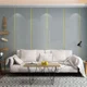 thumbnail image 3 of Tela de pared de lino autoadhesiva, bolsa suave, papel tapiz anticolisión, clic de pared, Color sólido de alta calidad, decoración del hogar, pegatina de pared, 3 of 5