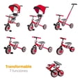 thumbnail image 5 of Triciclo Bicicleta Carriola Apache 2-6 años Barra Empuje, 5 of 5