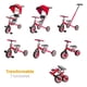 thumbnail image 5 of Triciclo Bicicleta Carriola Apache 2-6 años Barra Empuje, 5 of 5