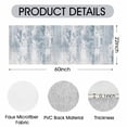 thumbnail image 4 of Washable Kitchen Runner Rug 60" x 22", Modern Abstract Textured Area Rug, Neutral Soft Low Profile Non Slip Kitchen Runner Rug for Kitchen, Hallway & Laundry Room, 4 of 6