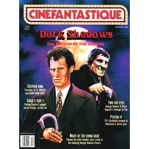 Cinefantastique (vol. 21) #3 VF ; FSC Comic Book
