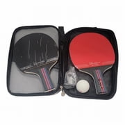 WHIZZ Table Tennis Racket Set Penhold Training 2-Pack