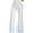 White, variant on Wide Leg Flared Pants for Women High Waist Button Down Dress Pants Solid Color Work Office Trousers