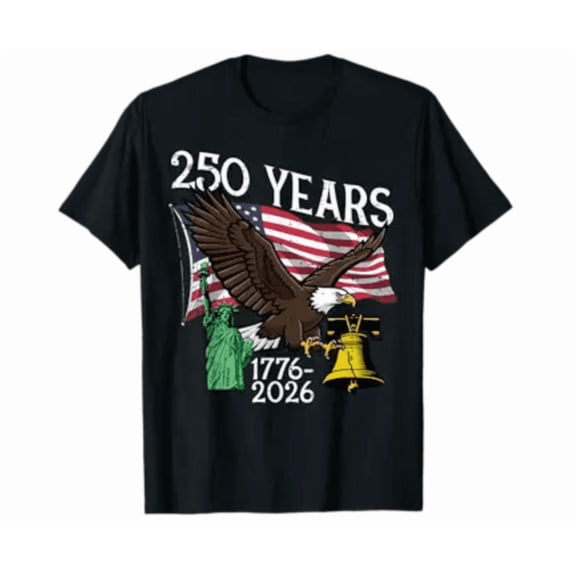 250 Years American 1776 2026 250Th Anniversary Usa Women Men Shirt Hot Trending Shirt, Vintage Birthday Gift