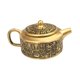thumbnail image 3 of Tetera china pequeña de latón, adorno de escritorio decorativo, artesanía de buena , regalo de calentamiento de casa, decoración Feng Shui de, 3 of 9
