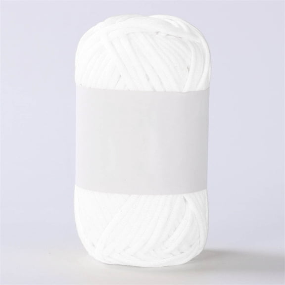 COM1950s Milk Cotton Yarn for Crochet and Knitting,Ultra Soft Acrylic Blend Craft Yarn,Lightweight and Warm Diy Hand Knitting Yarn for Adults,Premium Skein for Scarves,Hats,Amigurumi and Home Decor
