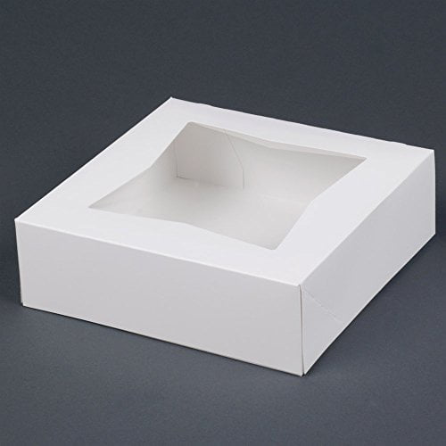 8" Length x ... Details about   Southern Champion Tray 24013 Paperboard White Window Bakery Box 