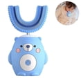 thumbnail image 2 of Ultrasonic Kids Electric Toothbrush, Soft Silica Gel Brush Head,u Type, 2 of 5