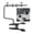 Clip design, variant on Fishing Line Spooler Portable Fishing Line Winder Machine with Adjustable Tension Control, Aluminum Alloy Spooling Station for Spinning Baitcasting Spincast Reels, Clamp On Fishing Reel Spooler Gift
