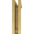 thumbnail image 4 of 5"W x 20"D x 20"H Thin Sheridan Rough Cedar Woodgrain TimberThane Corbel, Primed Tan, 4 of 6