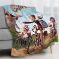 thumbnail image 4 of Gigantes de la Mancha anti-pilling, suave, ligera, esponjosa y acogedora de lujo para hogar y cocina – Perfecta para niños y adultos,120X80cm, 4 of 6