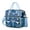 Sky-blue-128, variant on Marine Life Lunch Bag with Shark and Whale Pattern – Large Leakproof Tote for Beach, Picnic or Office