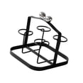 thumbnail image 4 of Taza de secado de taza de botella Soporte de tazas 4 Organizador de gancho de gancho resistente para limpiar la encimera de encimeras Tazas de tazas Negro, 4 of 8