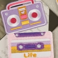 thumbnail image 6 of 18 Pcs Heart Embroidery Patches Flower Iron On Patches Speaker Sew on Patches, 6 of 10