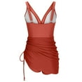 thumbnail image 4 of MSJUHEG Womens Bathing Suits,High Waisted Bikini Sets for Women,Swim Suits for Women 2025,High Waist Bathing Suit,Swimsuits for Women 2025,Monokini,High Waisted Bathing Suit Red XL, 4 of 6