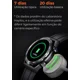 thumbnail image 3 of Reloj inteligente Haylou R8 Amoled 1.43, color de la carcasa: correa negra, color bisel negro, diseño de pulsera de malla, 3 of 4