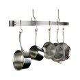 thumbnail image 6 of Enclume Design Products PR1154 HS 54 in. Adjustable Ceiling Bar with 12 Hooks, Hammered Steel, 6 of 7