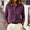 Purple women cardigan sweater fall a1, variant on BRELIL Women's Fall Winter Button Down Cardigan Sweater Long Sleeve Casual Loose Collared Tops Solid Knit Pullover for Women, Khaki XL