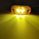 thumbnail image 5 of 2 uds 12v 24v luces led de posición lateral luz trasera de advertencia luces externas de coche remolque camión amarillo naranja blanco rojo, 5 of 5