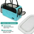 thumbnail image 2 of PetAmi Airline Approved Dog Purse Carrier, Blue, 2 of 7