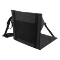 thumbnail image 3 of 2024Asiento de estadio plegable, cojín de asiento de grada de estadio de tela Oxford portátil y ligero para acampar, picnic, negro, 3 of 5