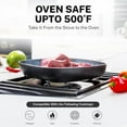 thumbnail image 6 of Granitestone 20 Pc Complete Pots and Pans Set Non Stick, Pot and Pan Set Cookware Set with Deep Frying Pan and Bakeware, Non Stick Pots and Pan Set with Utensils, Oven/Dishwasher Safe, Black, 6 of 7