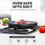Granitestone 20 Pc Pots and Pans Set Non Stick Cookware Set, Kitchen Cookware Sets, Pot and Pan Set, Pot Set, Diamond Coated Non Stick Pots and Pans Set