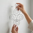 thumbnail image 5 of DefiDgd WWrought Iron Wall Mounted Candle Sconce Holder,Vintage Hollow-out Style Candle Stick Holder for Farmhouse Bedroom Living Room Dining Home Weddings Decoration(White), 5 of 6
