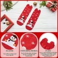 thumbnail image 5 of PRETXORVE Christmas Decorations, Christmas Decor, a Pair of Christmas Socks Cute Christmas Socks Mid-Calf Socks Suitable for and Winter Warmth, 5 of 6