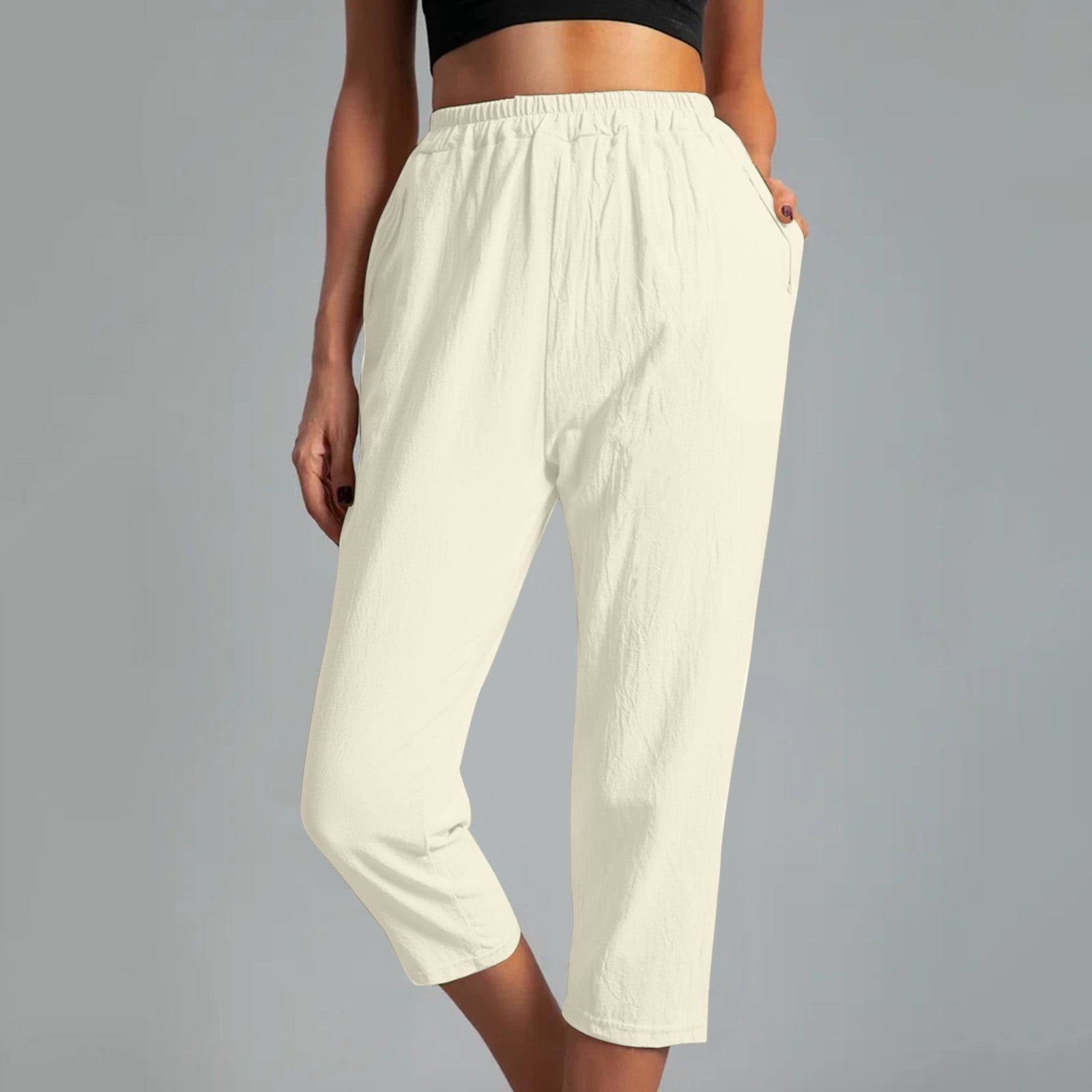 Capri Pants for Women Cargo Capris Hiking Pants Lightweight Quick Dry