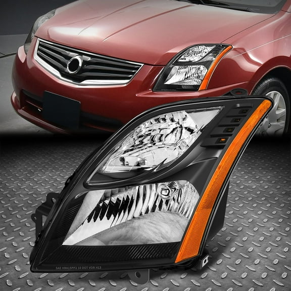 Nuvision for 2010-2012 Nissan Sentra SR SE-R Spec V Left Side OE Style Headlight Headlamp