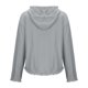 thumbnail image 5 of Blusas de manga larga delgadas de lino para mujer Blusas de túnica con capucha de cuello redondo Tops de cárdigan de otoño Pompotops  FGAJ22519, 5 of 5