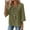 Blackish Green, variant on Embroidered Tops for Women Boho Peasant Gauze Blouses Loose Basic Solid Tunic Tops Boho Beach Gauze Blouses Peasant Blouses Tunic Tops with Button Navy L