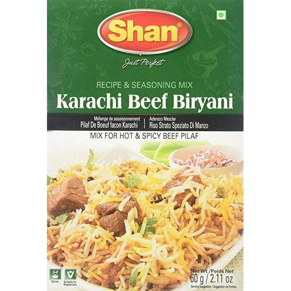 Shan Karachi Beef Biryani Mix 2.11 Oz