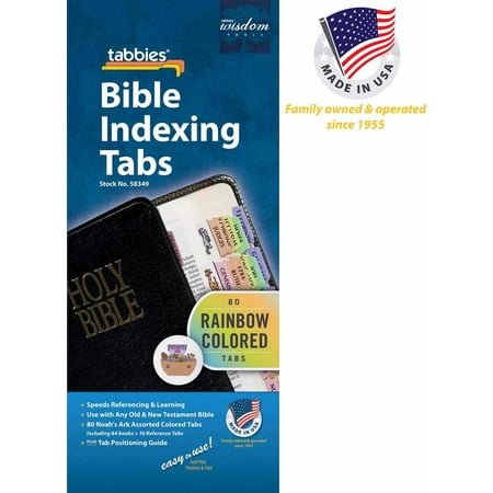 Noah's Ark Bible Indexing Tabs