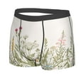 thumbnail image 5 of Goofa Herbs and Wildflowers Printed Men's Boxer Briefs Underwear, Moisture-Wicking Underwear, Trunk,Soft and Breathable Cotton Underwear-XX-Large, 5 of 9