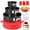 4-7-9 + 9.1 Inches, variant on Springform Pan 4 Pack 4-inch Mini Cake With 50 Paper Liners Nonstick Leakproof Cheesecake For Cheesecakes Pizzas And Quiches