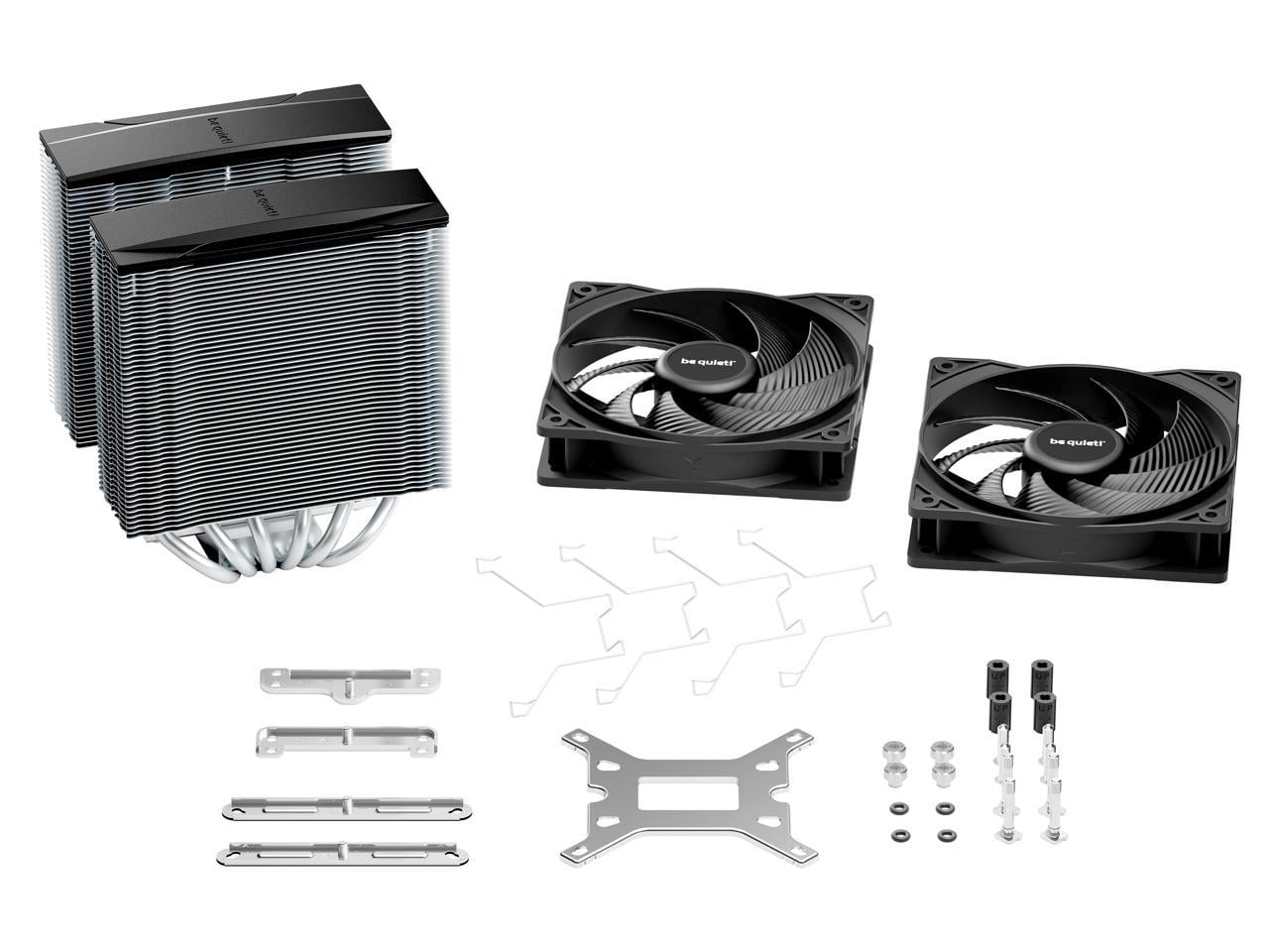 be quiet! Pure Rock Pro 3 120mm Rifle CPU Cooler Socket compatibility Intel	1851 / 1700 / 1200 / 1150 / 1151 / 1155 and  AMD AM5 / AM4