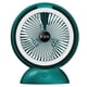 thumbnail image 1 of Mini ventilador USB de escritorio con luz LED, ventilador de escritorio de 4 velocidades, rotación de 360 grados, recargable, 1 of 9