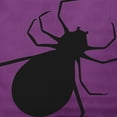 thumbnail image 2 of Simply Daisy 18" x 18" Big Spider Indoor/Outdoor Polyester Throw Pillow, Amethyst, 2 of 3