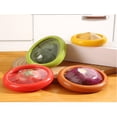 thumbnail image 2 of CHUANK Fresh Stretch Pod For Avocado Onion Lemon Tomato Saver And Storage Keeper Reusable Avocado Stretch Storage Containers Food Storage Box For Fruit And Vegetable Storage 4pcs Set/ 1pc, 2 of 7