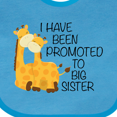thumbnail image 4 of Inktastic I Have Been Promoted to Big Sister Girls Baby Bib, 4 of 4