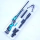 thumbnail image 1 of Gun Models Battlegrounds PUBG Gun Collection Mini Keychain Gun Model M416 AWM AKM 98K M24 M16 Model heqiyong toy, 1 of 2