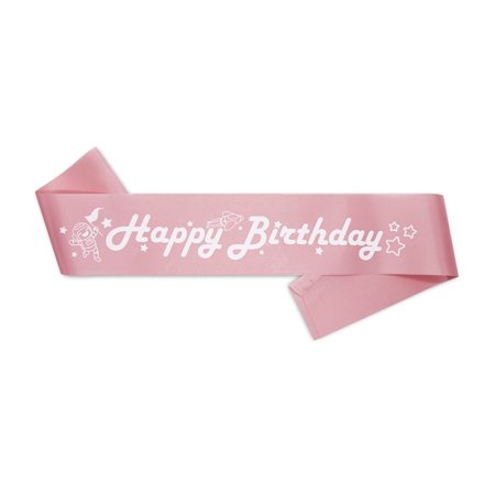 Bail New Theme Party Sash for Kids Happy Birthday Sash Birthday Party ...