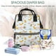 thumbnail image 5 of Easygdp Squirrel In The Forest para Bolsa de Bebé de Gran Capacidad con Múltiples Bolsillos, Bolsa de Pañales para Padres, Bolsa de Viaje Organizada y Elegante, 5 of 6