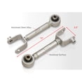 thumbnail image 4 of AJP Distributors Rear Upper Suspension Adjustable Camber Kit Control Arms Set Silver Compatible/Replacement For Mazda Miata MX-5 ND MX5 2016 2017 2018 2019 2020 2021 2022 2023 16 17 18 19 20 21 22 23, 4 of 5