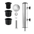 thumbnail image 1 of Support de Mât de Parasol, Ensemble de Tubes de Montage, Base de Parasol Extérieur, Manchon de Tuyau d'Insertion, pour Extérieur, 1 of 5