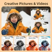 Digital Camera,FHD 1080P,Digital Point and Shoot,44MP for Vlogging with 16X Zoom,Small for Children Teens Students Seniors