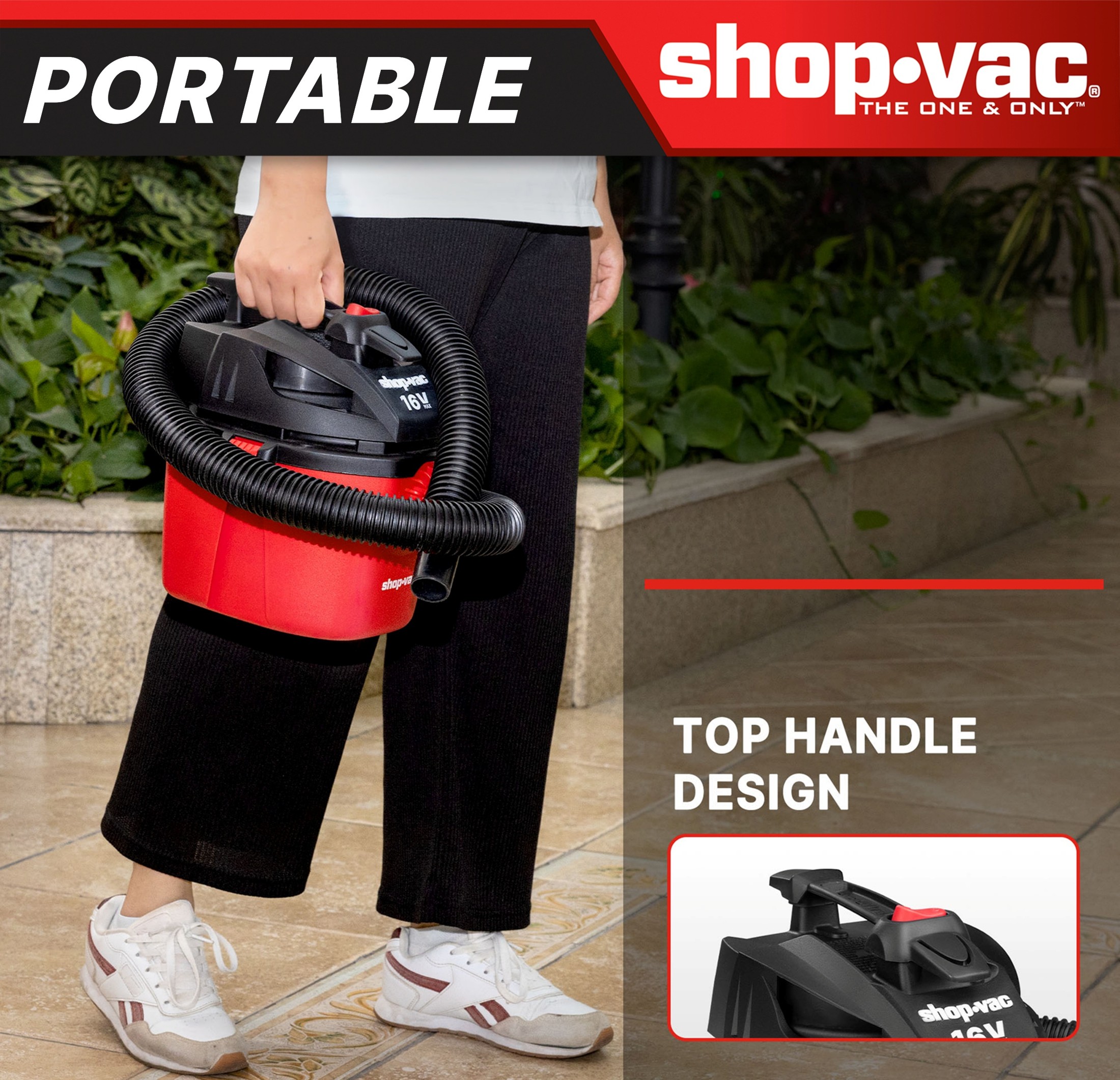 Shop-Vac Cordless 1G Lithium Ion Wet Dry Vac